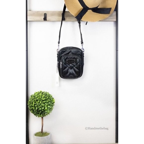 NEW Marc Jacobs Pillow Small Black Quilted Leather Crossbody